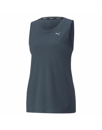 Camiseta de Manga Corta Mujer Puma Run Favorite Tank  Azul oscuro Mujer