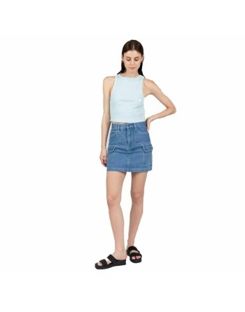 Maglia a Maniche Corte Donna 24COLOURS Casual Azzurro Azzurro Chiaro