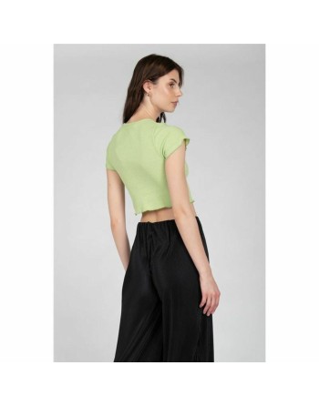 Maglia a Maniche Corte Donna 24COLOURS Casual Verde