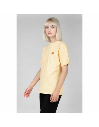 Maglia a Maniche Corte Donna 24COLOURS Casual Giallo