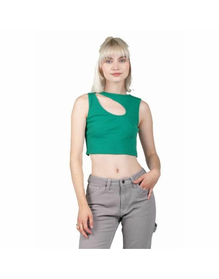 Maglia a Maniche Corte Donna 24COLOURS Casual Verde