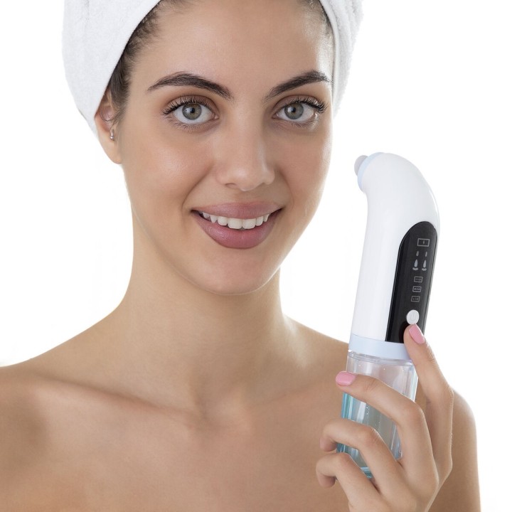 Genopladelig ansigtsrens Hydro-cleanser til rensning af urenheder i ansigtet Hyser InnovaGoods