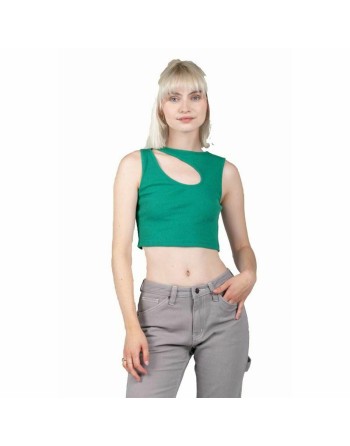 Maglia a Maniche Corte Donna 24COLOURS Casual Verde