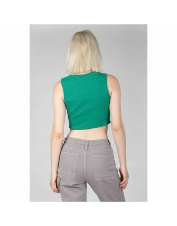 Maglia a Maniche Corte Donna 24COLOURS Casual Verde