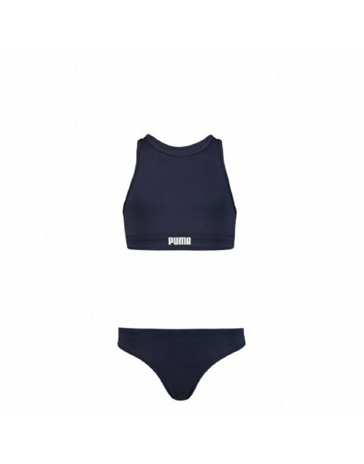 Bas de Bikini Pour Filles Puma Racerback 2 Pièces Bleu