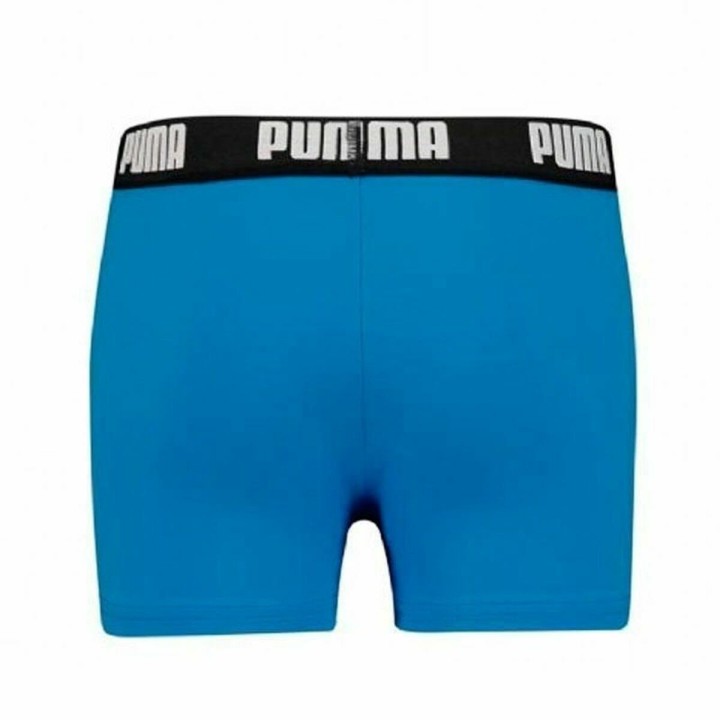 Drengebadebukserne Puma Swim Logo Blå