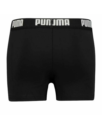 Drengebadebukserne Puma Swim Logo Sort