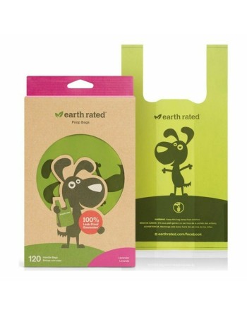 Bolsas Earth Rated 870856100069 Lavanda Mascotas (120 uds)