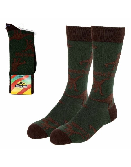 Socken Jurassic Park Unisex Dunkelgrün