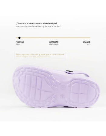 Zuecos de Playa Minnie Mouse Lila