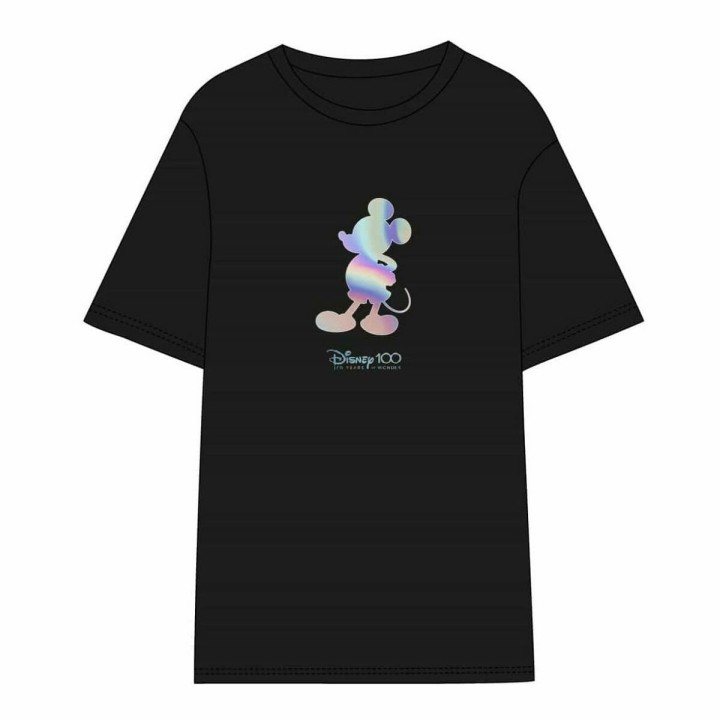 Camiseta de Manga Corta Hombre Disney Negro