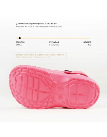 Zuecos de Playa Minnie Mouse Rosa