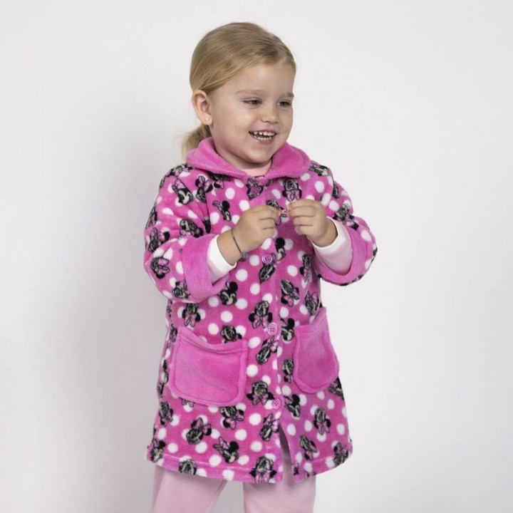Morgenkåbe til Børn Minnie Mouse Pink
