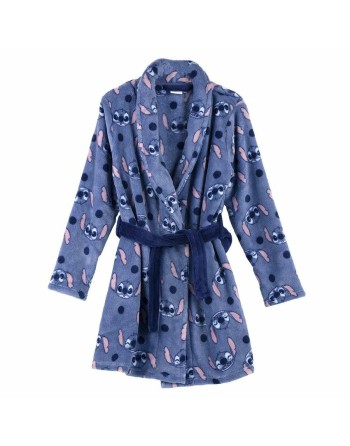 Children's Dressing Gown Stitch Blue