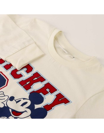 Nattøj Børns Mickey Mouse Beige