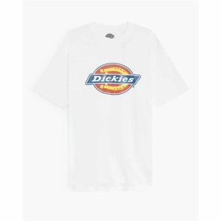 Maglia a Maniche Corte Dickies Icon Logo Bianco Unisex
