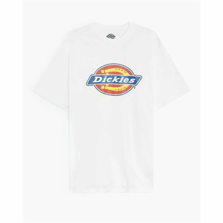 Maglia a Maniche Corte Dickies Icon Logo Bianco Unisex