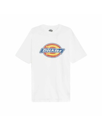 Maglia a Maniche Corte Dickies Icon Logo Bianco Unisex