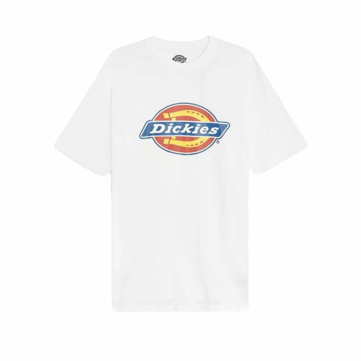 Maglia a Maniche Corte Dickies Icon Logo Bianco Unisex