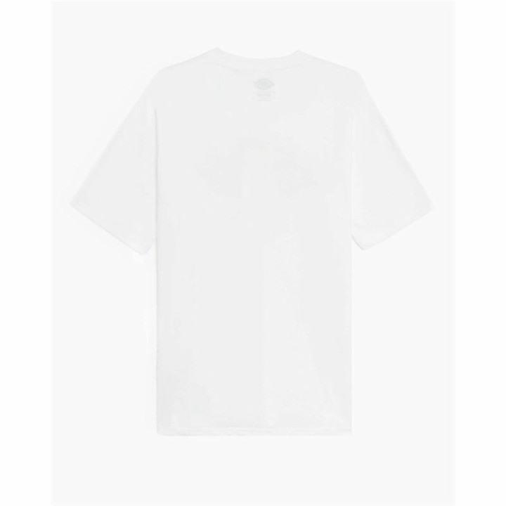 Maglia a Maniche Corte Dickies Icon Logo Bianco Unisex