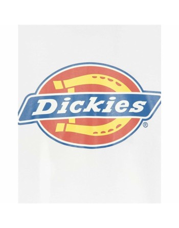 Maglia a Maniche Corte Dickies Icon Logo Bianco Unisex