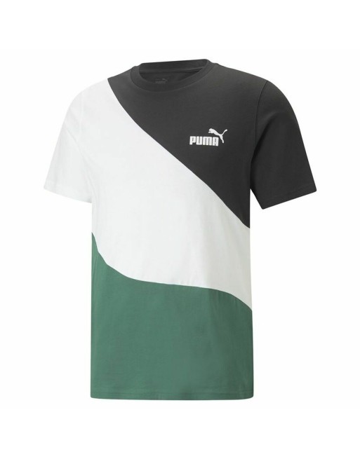T-shirt Puma Power Cat Green Men