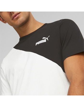 T-shirt Puma Power Cat Grøn Mænd