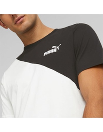 Maglia Puma Power Cat Verde Uomo