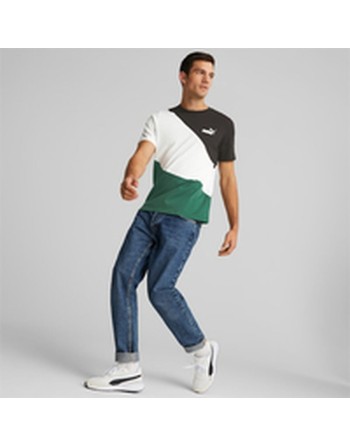 T-shirt Puma Power Cat Grøn Mænd