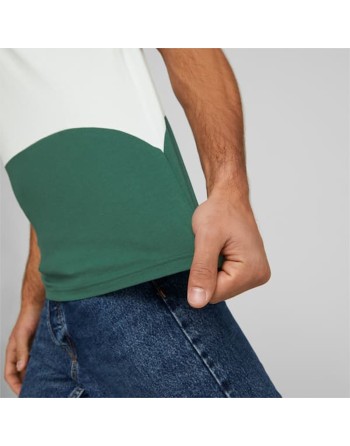 Maglia Puma Power Cat Verde Uomo