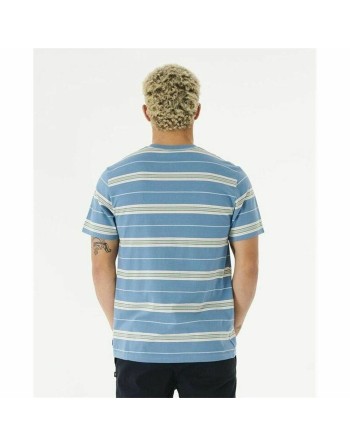 T-shirt Rip Curl Surf Revival Stripe Akvamarin Mænd