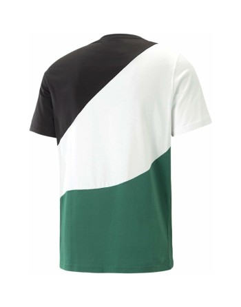 Maglia Puma Power Cat Verde Uomo