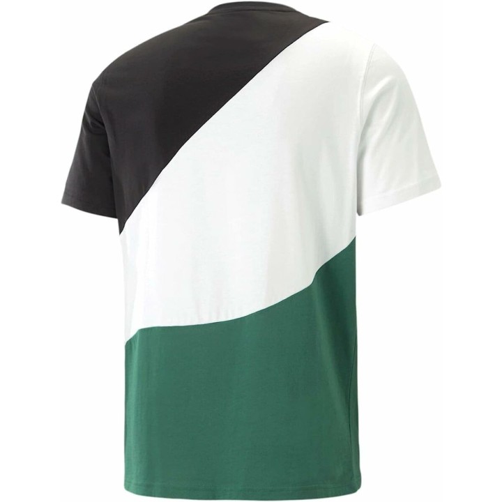 Maglia Puma Power Cat Verde Uomo