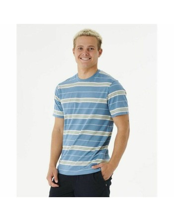 T-shirt Rip Curl Surf Revival Stripe Akvamarin Mænd