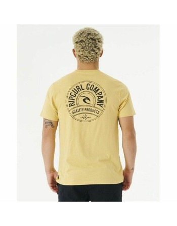 T-Shirt Rip Curl Stapler Gelb Herren