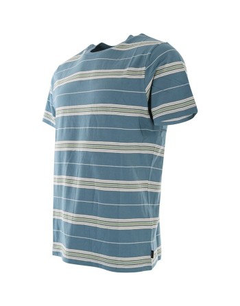 T-Shirt Rip Curl Surf Revival Stripe Aquamarin Herren