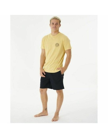 Maglia Rip Curl Stapler Giallo Uomo