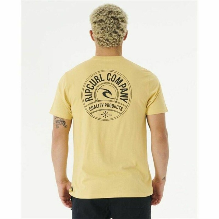 T-shirt Rip Curl Stapler Gul Mænd