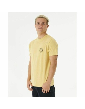 T-Shirt Rip Curl Stapler Gelb Herren