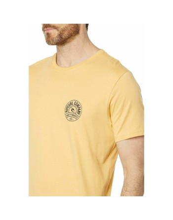 T-shirt Rip Curl Stapler Gul Mænd