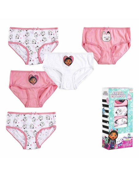 Confezione di Slip da Bambina Gabby's Dollhouse 5 Unità Multicolore