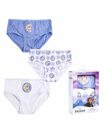 Pack de Braguitas para Niña Frozen 3 Unidades Multicolor