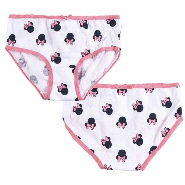 Confezione di Slip da Bambina Minnie Mouse 3 Unità Multicolore