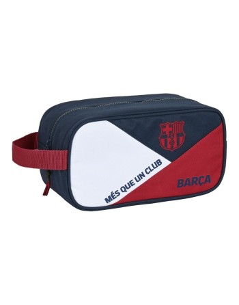 Range-Chaussures de Voyage F.C. Barcelona Corporativa Bleu Bordeaux