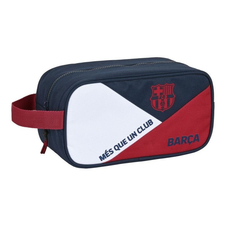 Range-Chaussures de Voyage F.C. Barcelona Corporativa Bleu Bordeaux