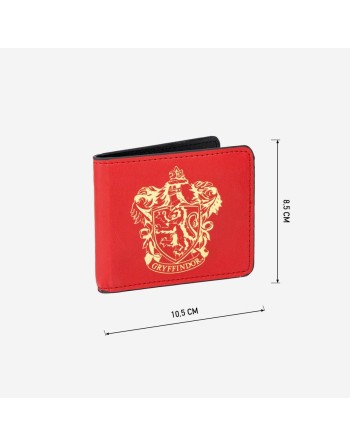 Portefeuille Homme Harry Potter Rouge 10,5 x 8,5 x 1 cm