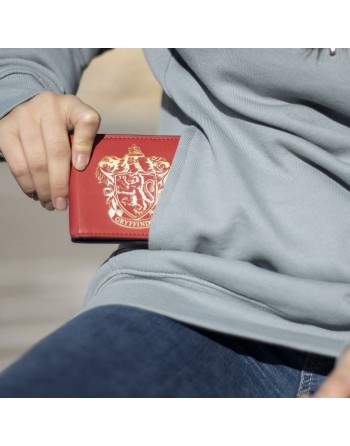 Cartera Hombre Harry Potter Rojo 10,5 x 8,5 x 1 cm