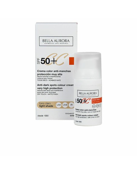 Crema Antimanchas Bella Aurora 2526113 Tono Claro 30 ml
