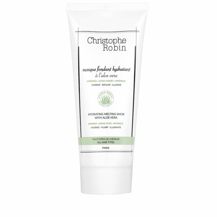 Maschera per Capelli Christophe Robin Idratante Aloe Vera (200 ml)