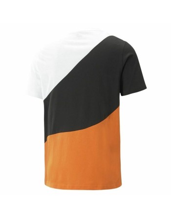 T-Shirt Puma Power Cat Dunkelorange Herren